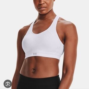 Under Armour White Sports Bra